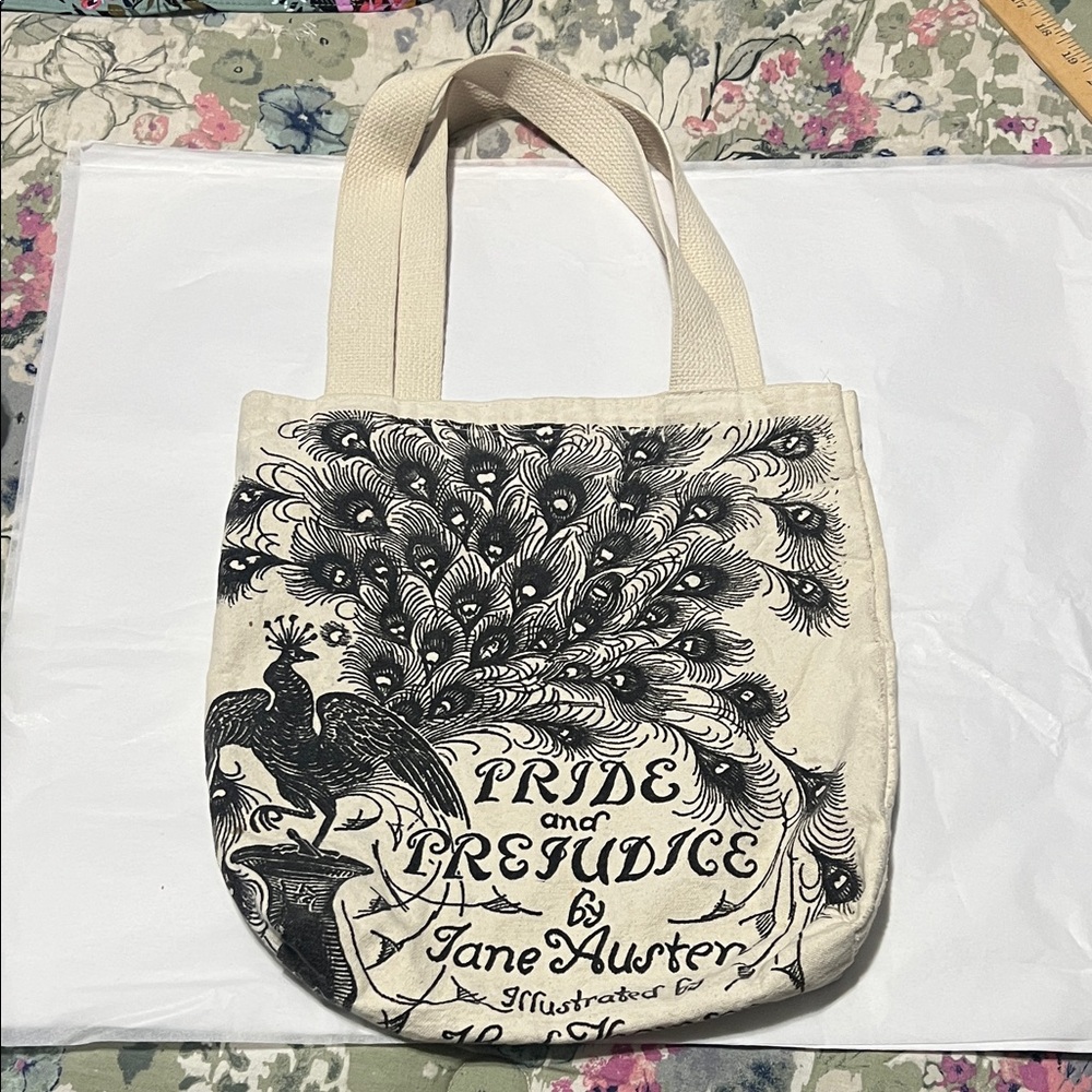 Out of Print Canvas Tote Bag Pride and Prejudice